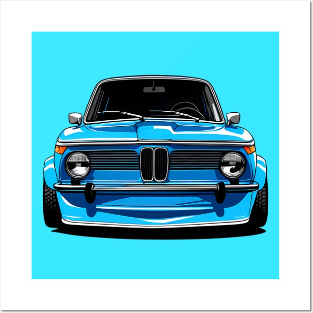 BMW 2002 Turbo Wall Art by TaevasDesign